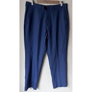 Banana Republic Pants Mens 34x32 Slim Fit Blue Wrinkle Resistant Trousers Casual